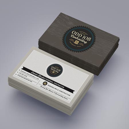 Brand Identity Package custom cards